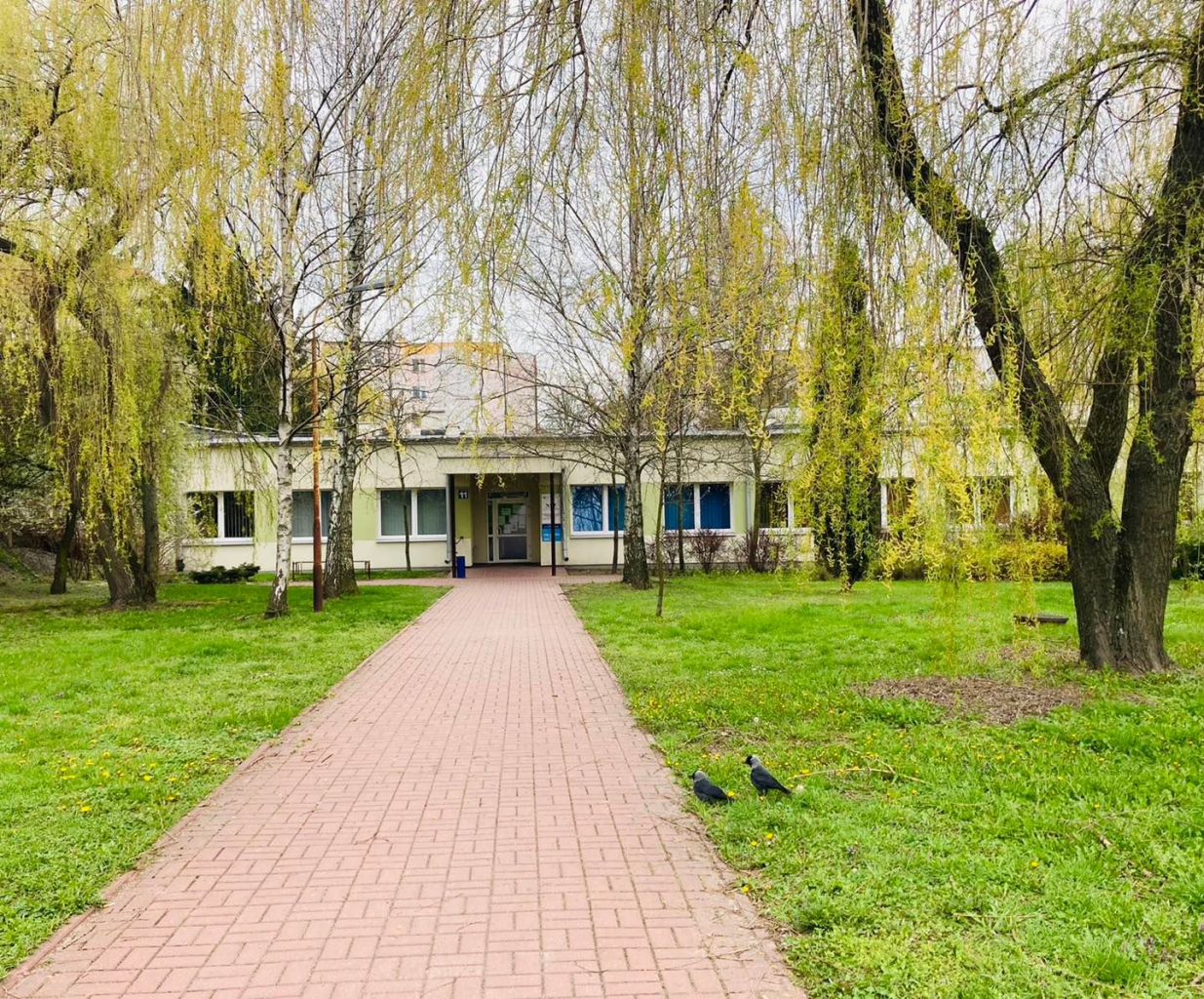 Budynek powiatowej Przychodni nr 4 w Al. Armii Krajowej 11, w Piotrkowie Tryb.