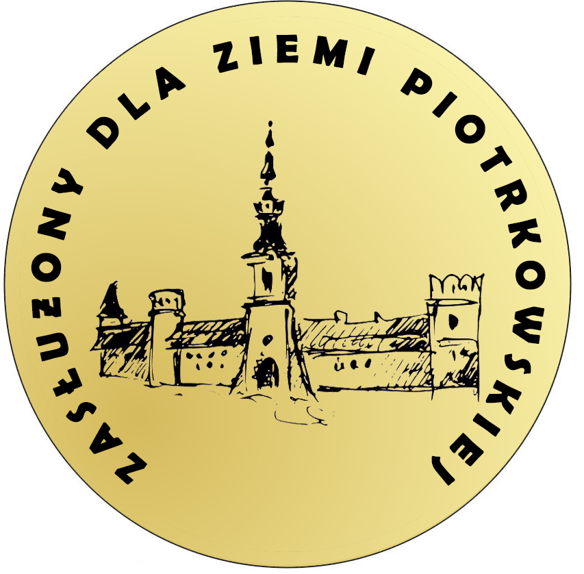 Złoty medal pamiątkowy Załużony dla Ziemi Piotrkowskiej