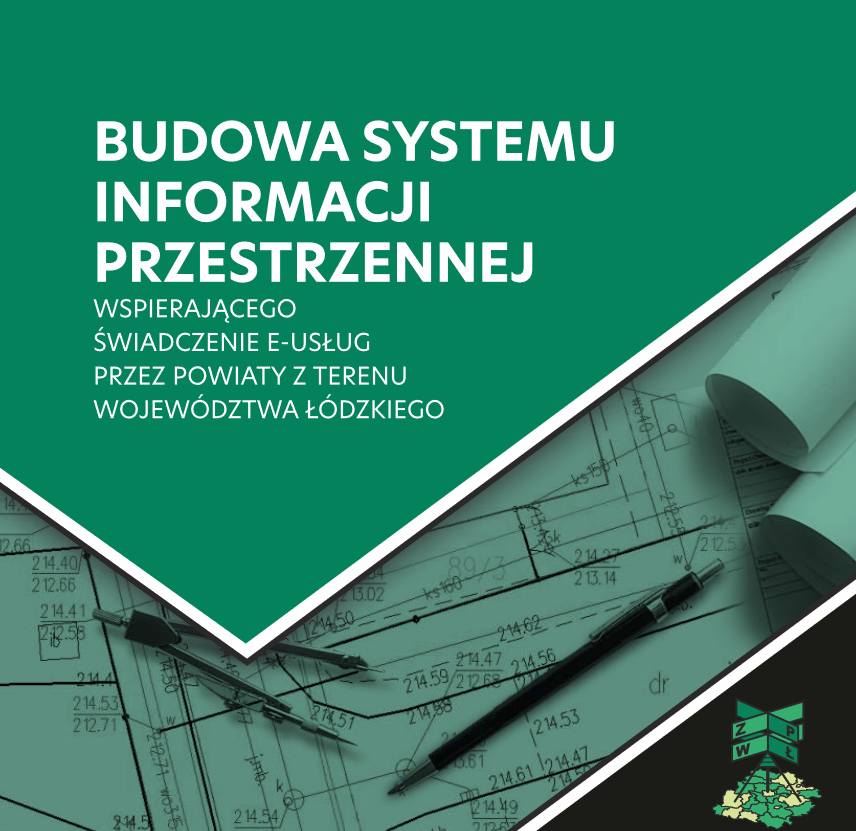 Okładka informatora z tytułem Budowa informacji przestrzennej